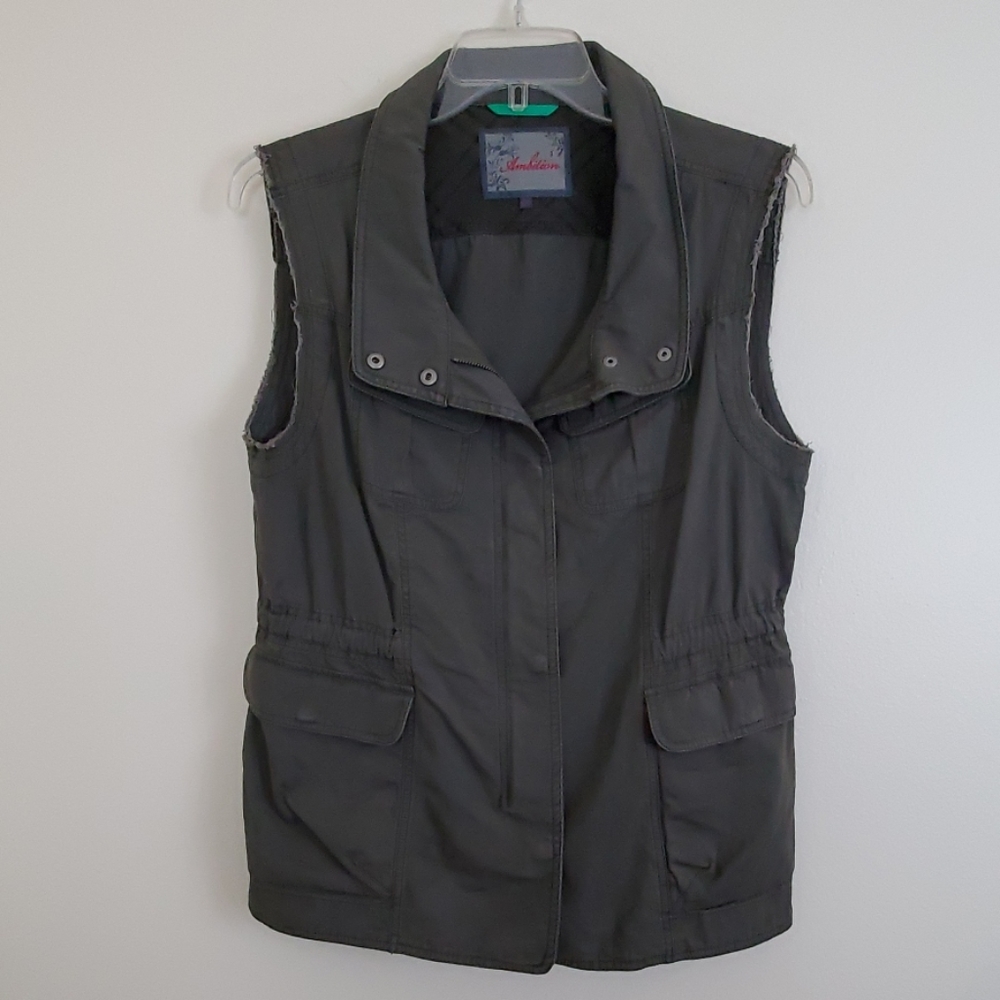 Ambition Olive Green Vest - XL